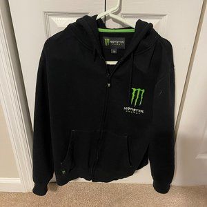Unisex Monster Unleash The Beast Fleece Jacket Size L